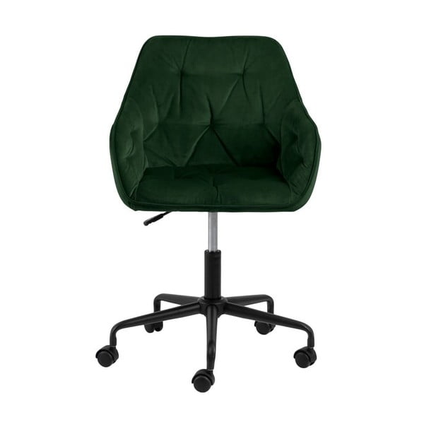 Brooke zöld bársony irodai szék - Actona-image-2