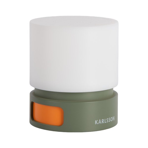 Digitális-asztali ébresztőóra ø 8 cm Pillar – Karlsson-image-2