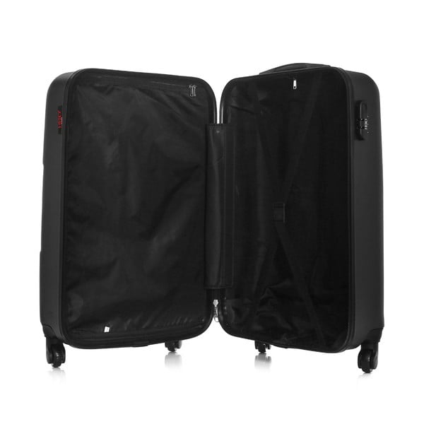 Coronado fekete gurulós bőrönd, 61 l - Hero-image-2