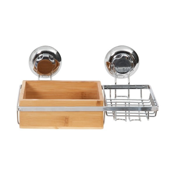 Spa bambuszkosár szappantartóval - Compactor-image-4