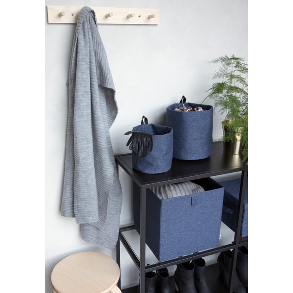 Textil tárolókosár ø 22x22 cm Soft Storage – Bigso Box of Sweden-image-3