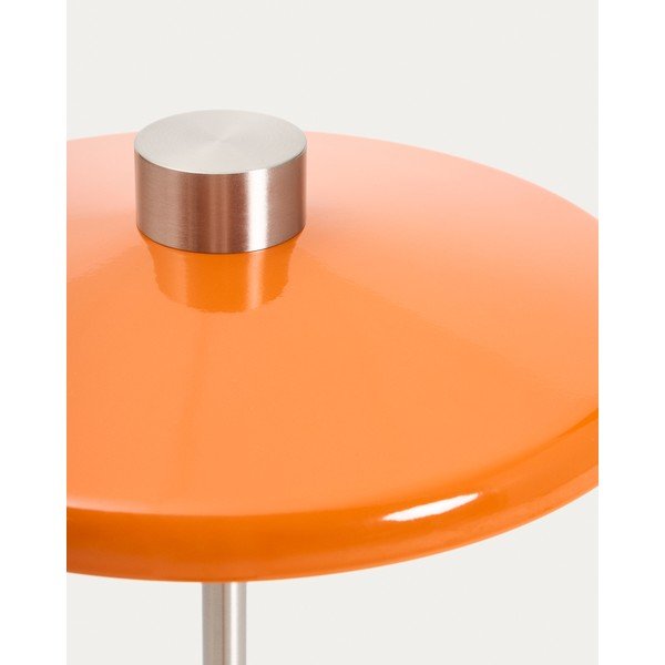 Narancssárga állólámpa fém búrával (magasság 130 cm) Nuvira – Kave Home-image-3