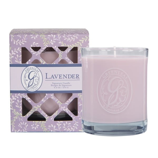 Signature Lavender levendula illatú illatgyertya - Greenleaf