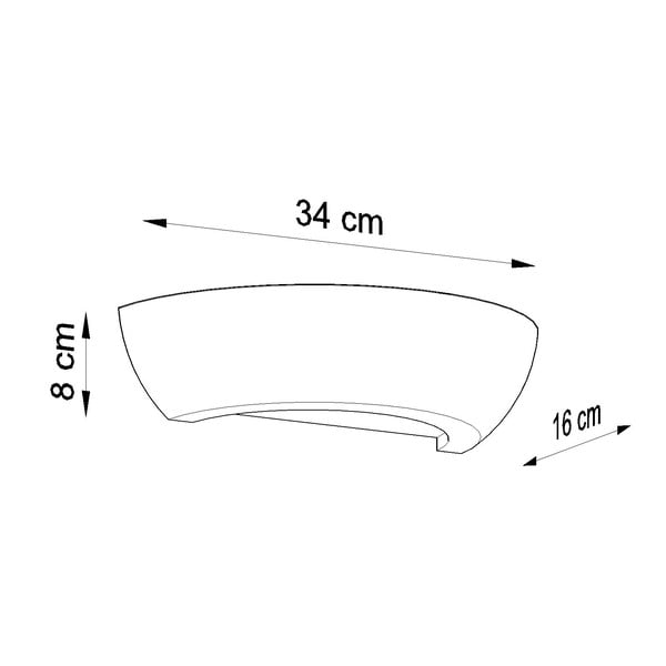 Arto kerámia falilámpa - Sollux-image-3