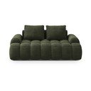 Zöld bársony kanapé 175 cm Linz – Cosmopolitan Design