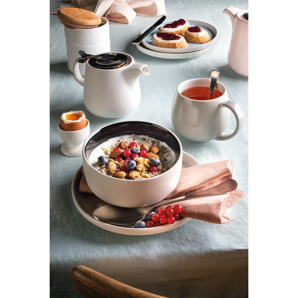 Tint fehér porcelán bögre rózsaszín belsővel, 440 ml - Maxwell & Williams-image-4