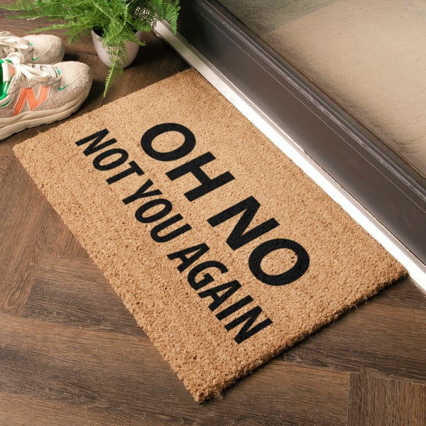 Kókuszrost lábtörlő 40x60 cm Not You Again – Artsy Doormats-image-1
