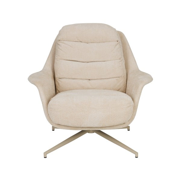 Bézs forgó relaxációs fotel Philly – Zuiver-image-2