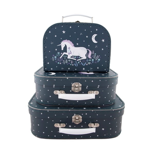 Starlight Unicorn 3 db-os gyerek bőröng szett - Sass & Belle