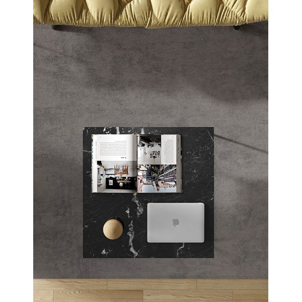 Márvány dohányzóasztal 75x75 cm Gleam - TemaHome-image-1