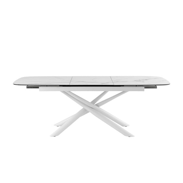 Ness fehéres szürke bővíthető étkezőasztal, 160 x 95 - sømcasa-image-2