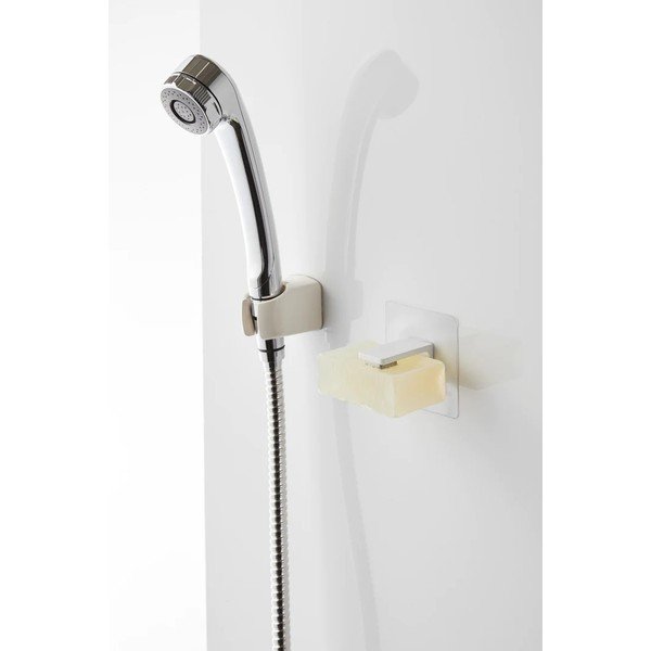 Fehér öntapadós műanyag mágneses szappantartó Film Hook – YAMAZAKI-image-3