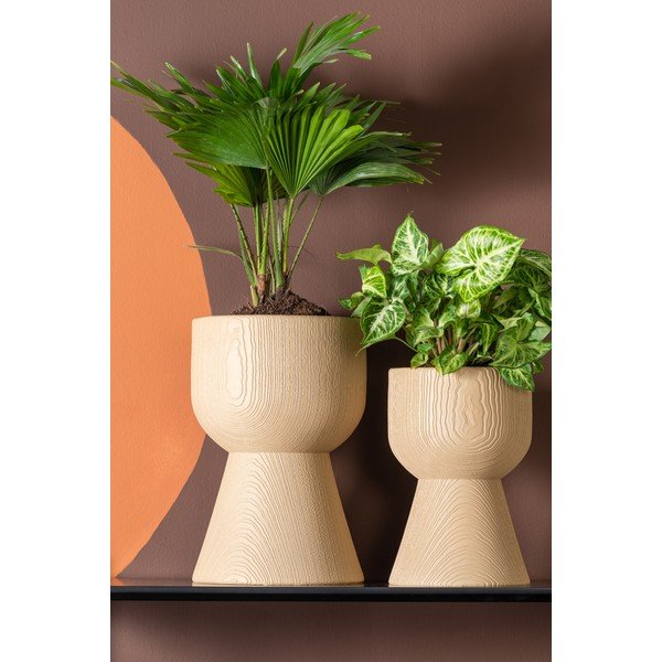 Tam Tam bézs kaspó, ø 21 cm - PT LIVING-image-1