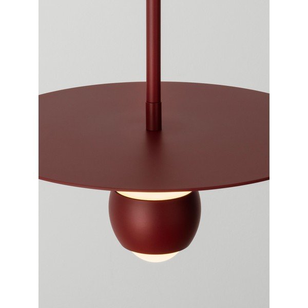 Piros alumínium LED függőlámpa ø 30 cm Edem – Nova Luce-image-2