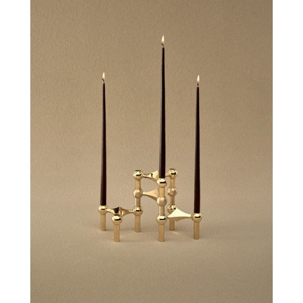 Fém gyertyatartó készlet 3 db-os Nagel – STOFF Nagel-image-4