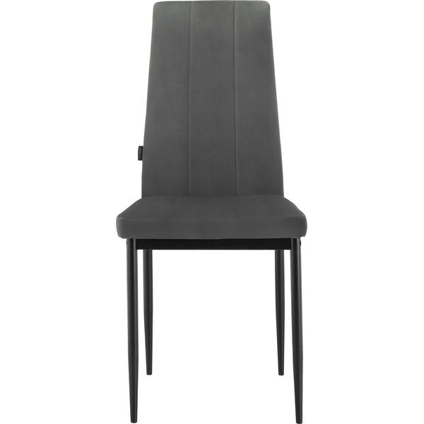 Fekete bőrutánzat étkezőszék Kelly – Støraa-image-1