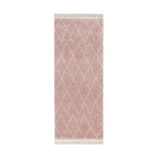 Jade rózsaszín szőnyeg, 80 x 200 cm - Mint Rugs