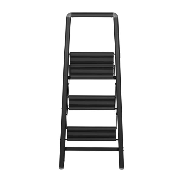 Compact fekete létra, magasság 114,5 cm-image-4