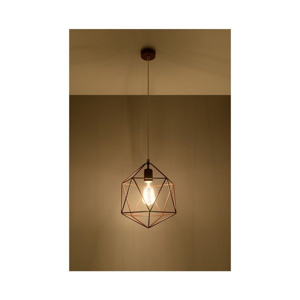 Donato réz színű függőlámpa - Sollux-image-2