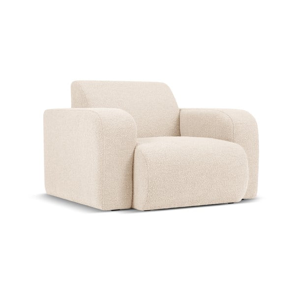 Bézs buklé fotel Molino – Micadoni Home