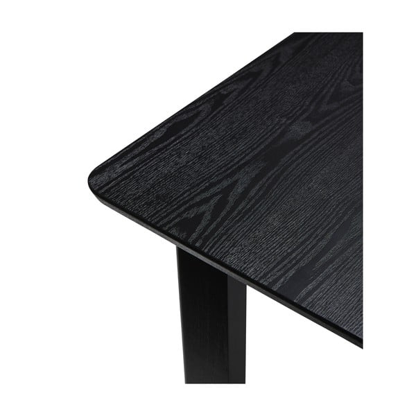 Fekete étkezőasztal 95x195 cm Dapper – Hübsch-image-2