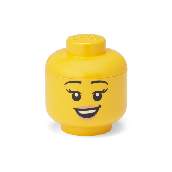 Műanyag gyerek tárolódoboz Head – LEGO®