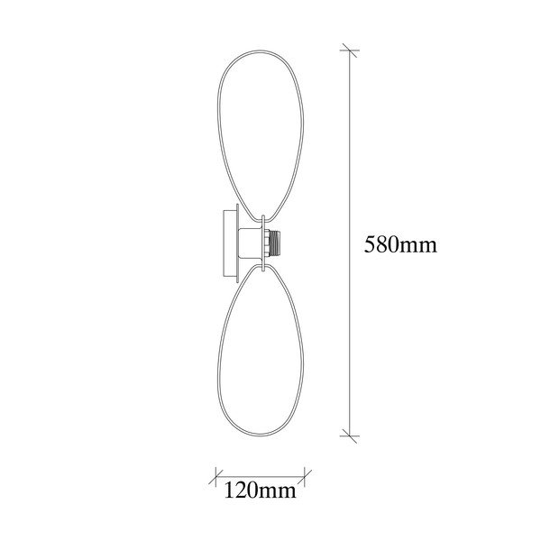 Fekete fali lámpa Hemdem – Opviq lights-image-4