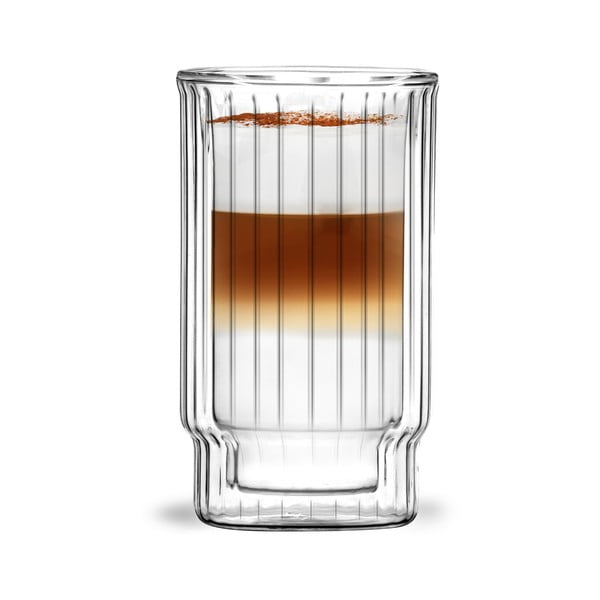 2 db-os duplafalú pohár készlet, 300 ml - Vialli Design-image-3