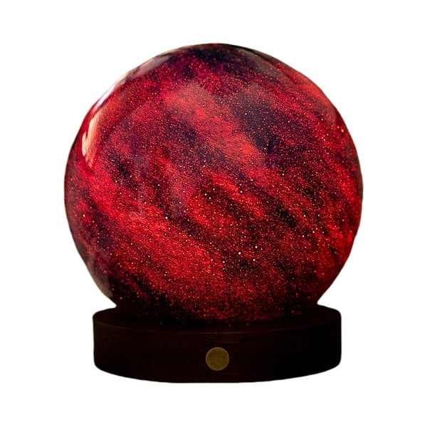 Sötét natúr színű USB fénydekoráció ø 12 cm Galaxy Breeze – Gingko