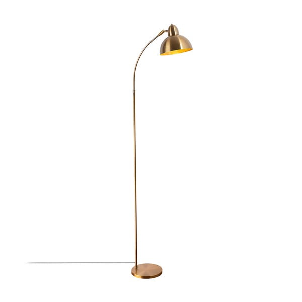 Sárgaréz színű állólámpa fém búrával (magasság 162 cm) Marzeo – Opviq lights-image-3
