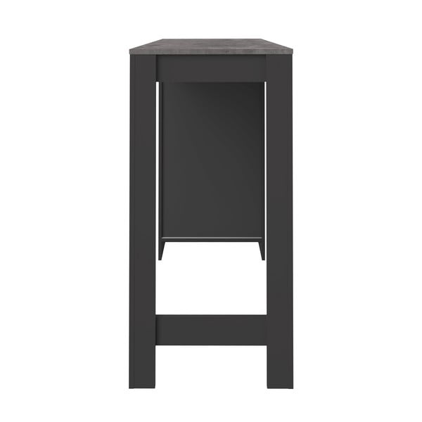 Bárasztal beton dekoros asztallappal 50x115 cm Aravis – TemaHome-image-4