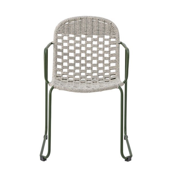 Szürke fém kerti szék Calana – Bloomingville-image-2