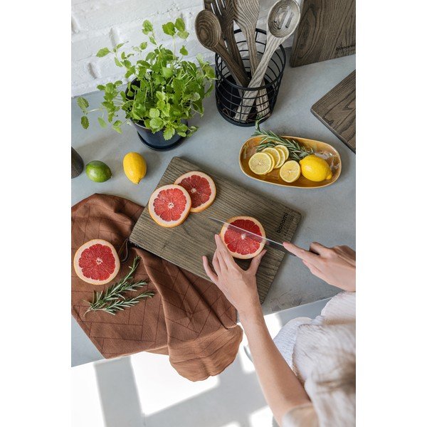 Fa szervírozó vágódeszka 26 x 18 cm Rustic – Bonami Selection-image-2