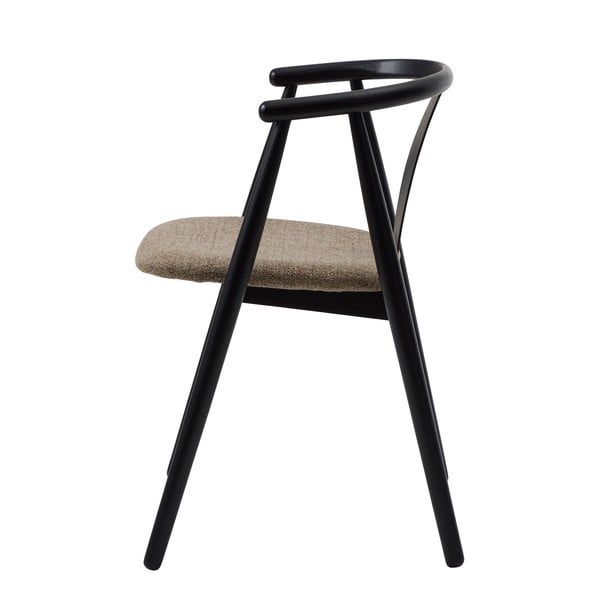 Fekete-bézs étkezőszék Relate – Unique Furniture-image-4