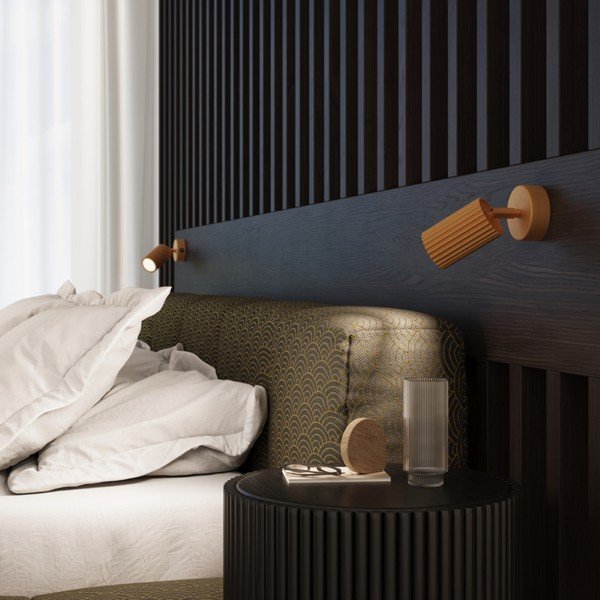 Aranyszínű spotlámpa 8x16 cm Gleam – Sollux-image-3