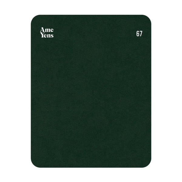 Sötétzöld bársony relaxációs fotel Kukumo – Ame Yens-image-4