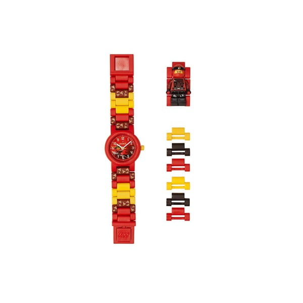 Ninjago Kai piros-sárga karóra figurával - LEGO®