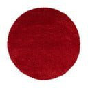 Aqua Liso piros szőnyeg, ø 80 cm - Universal