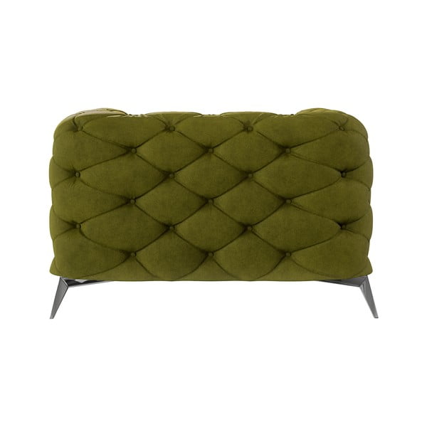 Zöld bársony fotel Chelsea – Ropez-image-2