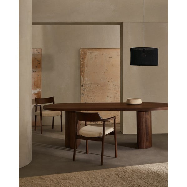 Fekete lámpabúra ø 50 cm Mariela – Kave Home-image-2