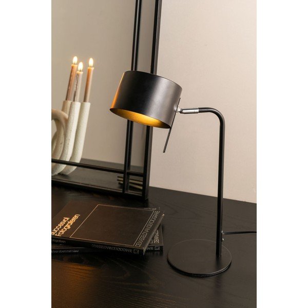 Shell fekete asztali lámpa, magasság 45 cm - Leitmotiv-image-1