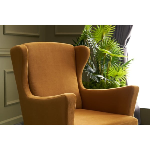 Sárga füles fotel Lola Brejer – Artie-image-4