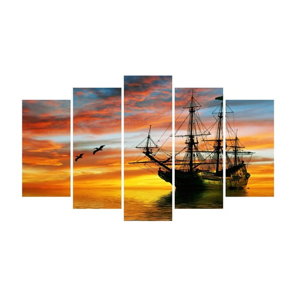 Pirate Ship többrészes vászonkép