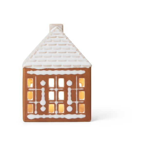 Kerámia gyertyatartó teamécseshez Gingerbread Lighthouse – Kähler Design-image-4