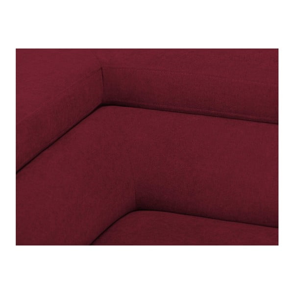 Gamma piros kinyitható sarokkanapé, bal oldali - Windsor & Co Sofas-image-2