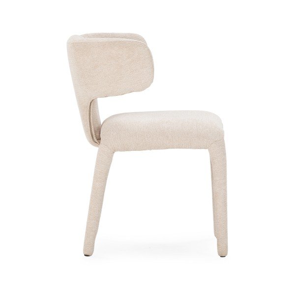 Bézs kárpitozott étkezőfotel Maca – MOME-image-4