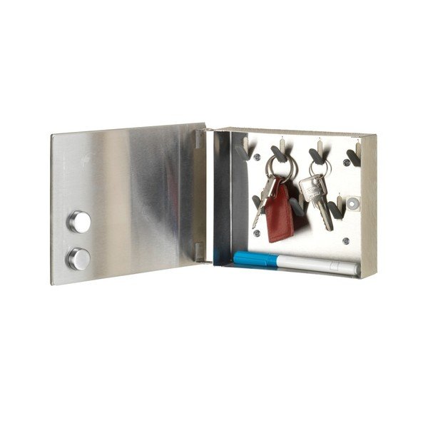 Home mágneses fali kulcstartó szekrény, 15 x 20 cm - Wenko-image-3