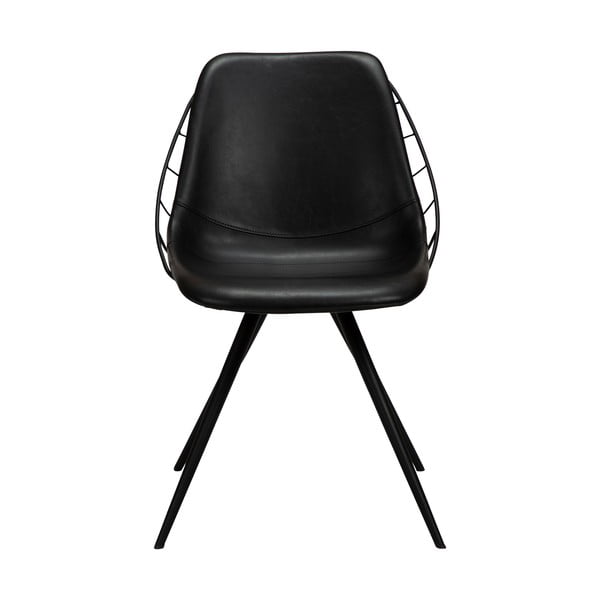 Sway fekete műbőr étkezőszék - DAN-FORM Denmark-image-1