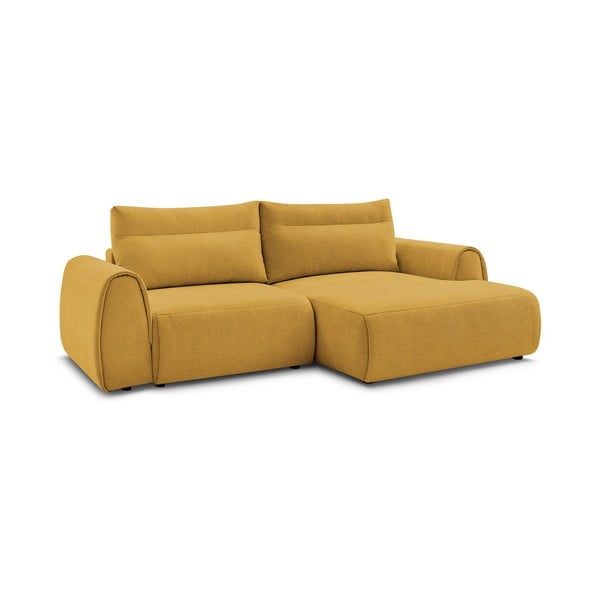 Okkersárga sarokkanapé Aden – Bobochic Paris-image-3