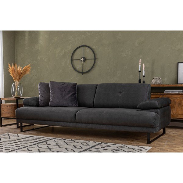 Antracitszürke kanapé 239 cm Mustang – Balcab Home-image-4